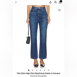 Favorite Daughter The Otto High Rise Boyfriend Ankle. Size 25.